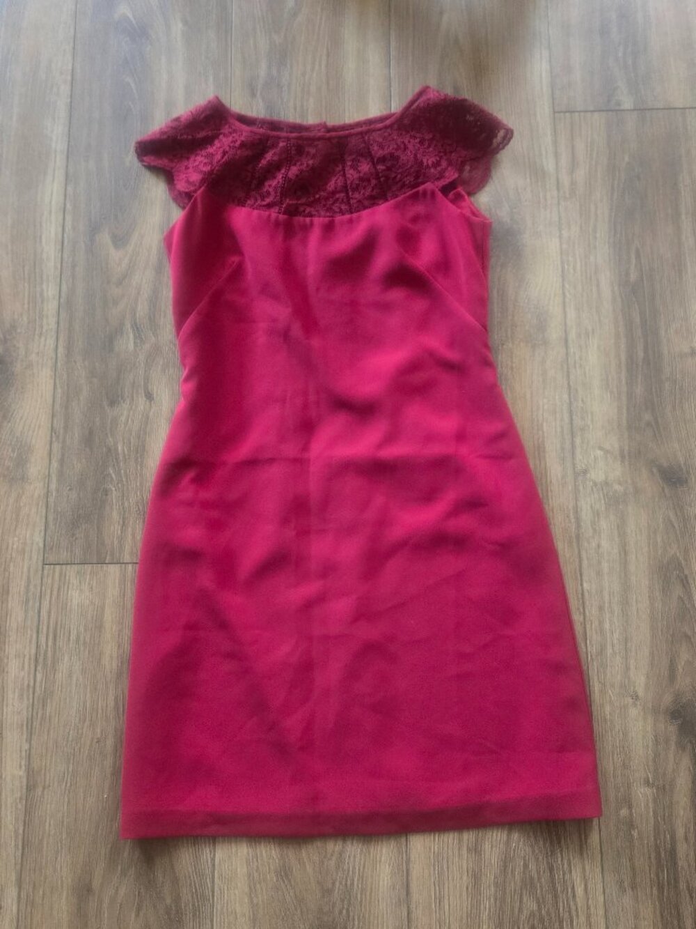 White House Black Market Red Mini Dress